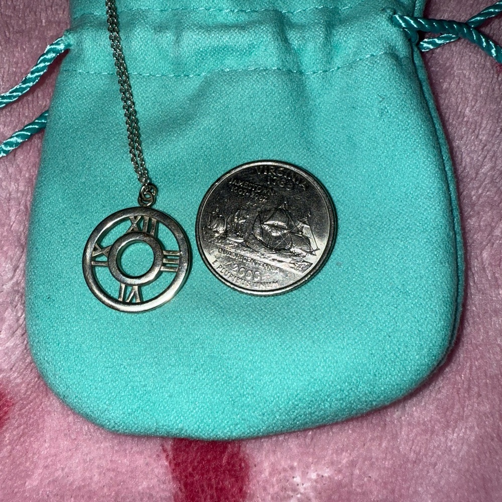 Tiffany & Co.‎ authentic Sterling Atlas necklace 16” with Tiffany & co. - Picture 4 of 5